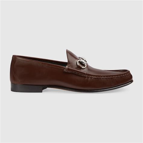 gucci moccasin horsebit 1953 pelle verniciata uomo|Mocassino Horsebit 1953 uomo in pelle marrone .